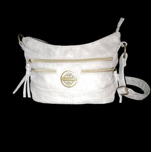 Stone mountain gray shoulder handbag nice condition